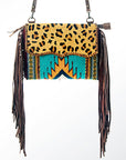 American Darling Saddle Blanket Genuine Leather Women Bag Western Handbag Purse