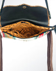 American Darling Cross Body Saddle Blanket Genuine Leather Women Bag Western Handbag Purse