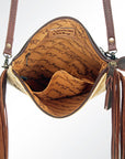 American Darling Small Crossbody Saddle Blanket Genuine Leather women bag western handbag purse