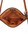 American Darling Small Crossbody Genuine Leather women bag western handbag purse