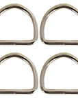2 Inch 6.6 Mm Hilason Welded Wire Dee Ring Nickel Plt. – Hilason