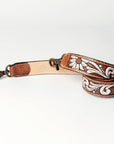 American Darling ADSTF123 Hand Tooled Genuine Leather Crossbody Handle Strap For Bags