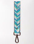 American Darling Full Grain Genuine Leather Handle Strap For Wristlet Bags