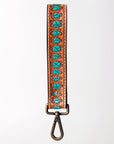 American Darling Full Grain Genuine Leather Handle Strap For Wristlet Bags