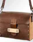 American Darling ADBG542 Crossbody Genuine Leather Women Bag Western Handbag Purse