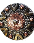HILASON Western Screw Back 3 Tone Finishing Concho Horse Saddle & Tack