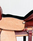 Western Leather Saddle