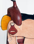 Western Leather Saddle