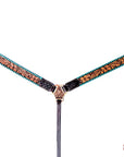 HILASON Western Horse Headstall Breast Collar Spur Strap Set American Leather