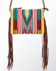 American Darling Cross Body Saddle Blanket Genuine Leather Women Bag Western Handbag Purse