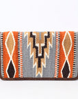 American Darling Organiser Saddle Blanket Genuine Leather Women Bag Western Handbag Purse