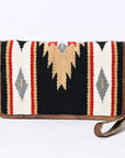 American Darling Organizer Hair On Genuine Leather Western Women Bag Handbag Purse | for Cute Travel