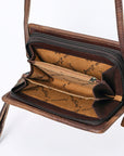 American Darling Organiser Hair On Genuine Leather women bag western handbag purse
