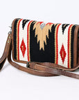 American Darling Organizer Hair On Genuine Leather Western Women Bag Handbag Purse | for Cute Travel