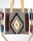 American Darling Tote Saddle Blanket Genuine Leather Women Bag Western Handbag Purse