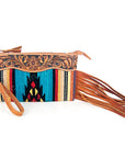 American Darling Wristlet Genuine Leather Women Bag W. Handbag Purse –