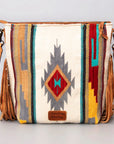 American Darling Signature Crossbody Hand Tooled Saddle Blanket Genuine Leather Women Bag Western Handbag Purse