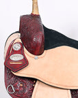 Western Horse Saddle American Leather Flex Trail Barrel Tack Hilason