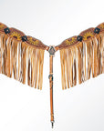 AMERICAN DARLING Western Horse Headstall Breast Collar Set American Leather