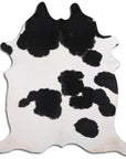 7 Ft X 6 Ft Genuine Brazilian Cowhide Skin Rug by Hilason | Hair-On Leather Home Décor Carpet