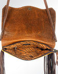 American Darling ADBG530MUS Clutch Hair-On Genuine Leather Women Bag Western Handbag Purse