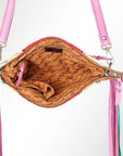 American Darling ADBGZ262 Crossbody Saddle Blanket Genuine Leather Women Bag Western Handbag Purse