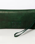 American Darling ADBGZ266 Wristlet Hand Tooled Genuine Leather Women Bag Western Handbag Purse