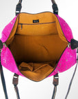 American Darling ADBGZ274 Duffel Hair-On Genuine Leather Women Bag Western Handbag Purse