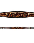 Bar H Equine American Leather Horse Saddle Tack One Ear Headstall Brown