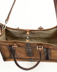 American Darling ADBGI135B Tote Hair On Genuine Leather Women Bag Western Handbag Purse