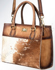 American Darling Women's Tote Hair - On Genuine Leather Handbag and Ladies Purse