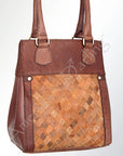 American Darling ADBGI139A Tote Genuine Leather Women Bag Western Handbag Purse