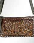 American Darling ADBGZ277 Cross Body Hand Tooled Genuine Leather Women Bag Western Handbag Purse