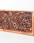 American Darling ADBGZ291 Wallet Hand Tooled Genuine Leather Women Bag Western Handbag Purse