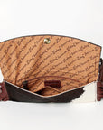 American Darling ADBGZ292 Wallet Hand Tooled Genuine Leather Women Bag Western Handbag Purse