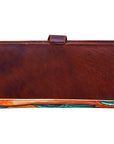 American Darling Wristlet Genuine Leather Women Bag Western Handbag Purse