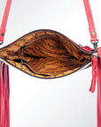 American Darling Small Crossbody Genuine Leather women bag western handbag purse