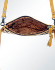 American Darling Small Crossbody Hair On Genuine Leather Women Bag Western Handbag Purse