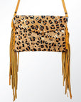American Darling ADBGS178F Envelope Hair On Genuine Leather Women Bag Western Handbag Purse