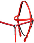 HILASON Western Horse Biothane Leather Headstall & Breast Collar Set