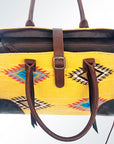 American Darling ADBG598 Tote Saddle Blanket Genuine Leather Women Bag Western Handbag Purse