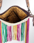 American Darling ADBG606 Messenger Hair-On Genuine Leather Women Bag Western Handbag Purse