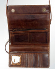 American Darling ADBG607 Crossbody Hand Tooled Saddle Blanket Genuine Leather Women Bag Western Handbag Purse