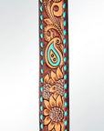 American Darling ADSTF147 Hand Tooled Genuine Leather Crossbody Handle Strap For Bags