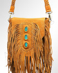 American Darling ADBGM125 Crossbody Genuine Leather Women Bag Western Handbag Purse