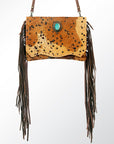 American Darling ADBG640 Clutch Hair-On Genuine Leather Women Bag Western Handbag Purse