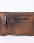 American Darling ADBGS178H Envelope Hair On Genuine Leather Women Bag Western Handbag Purse