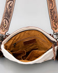American Darling ADBGS192H Messenger Hair On Genuine Leather Women Bag Western Handbag Purse