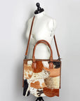 American Darling Tote Genuine Leather Women Bag Western Handbag Purse