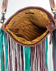 American Darling ADBG646 Large Crossbody Genuine Leather Women Bag Western Handbag Purse